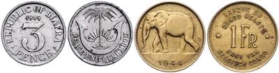 Afrika - Coins, medals and paper money