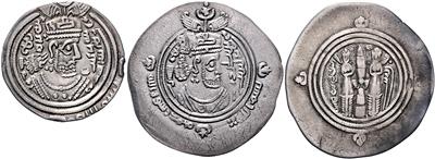 Arabo-Sasaniden- Münzstätte "BYS" (Bishapur) - Mince, medaile a papírové peníze