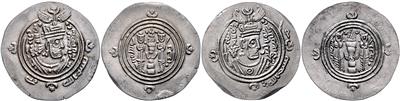 Arabo-Sasaniden- Münzstätte "ST" (Istakhr) - Coins, medals and paper money