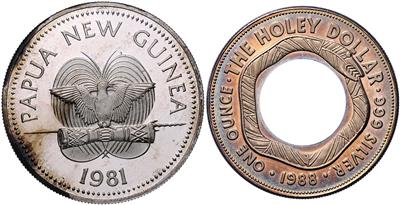 Australien/Ozeanien - Mince, medaile a papírové peníze