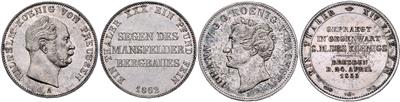 Deutsche Staaten vor 1871 - Mince, medaile a papírové peníze