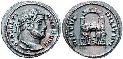Diocletianus 284-305 - Mince, medaile a papírové peníze