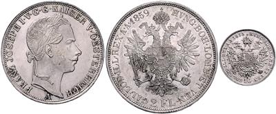 Franz Josef I. - Mince, medaile a papírové peníze