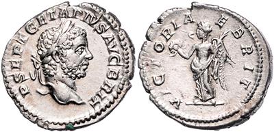 Geta als Augustus 209-212 - Münzen, Medaillen und Papiergeld