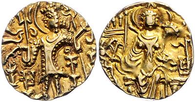 Kidariten, Kidara ca. 360-380 GOLD - Münzen, Medaillen und Papiergeld
