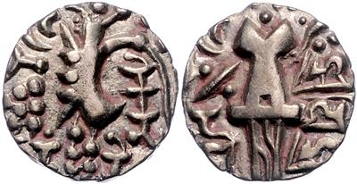 Kidariten, Vigraha Deva 5. Jhdt. debased GOLD - Monete, medaglie e cartamoneta
