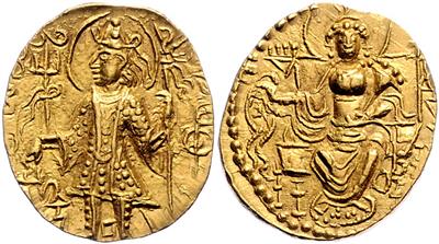 Kushan, Chhu ca. 260-300 GOLD - Münzen, Medaillen und Papiergeld