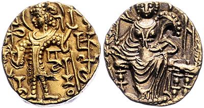 Kushan, Kipanada ca. 330-360 GOLD - Mince, medaile a papírové peníze