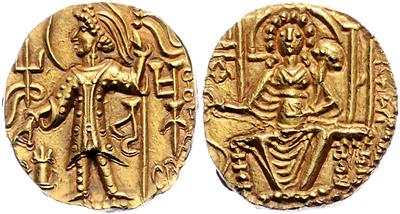 Kushan, Shaka ca. 300-330 GOLD - Münzen, Medaillen und Papiergeld