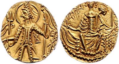 Kushan, Shaka ca. 300-330 GOLD - Mince, medaile a papírové peníze