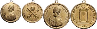 Leo XII. 1823-1829 - Mince, medaile a papírové peníze