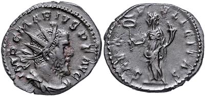 Marius 268, Gegenkaiser in Gallien - Mince, medaile a papírové peníze