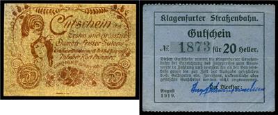 Notgeld Österreich - Privatserien - Mince, medaile a papírové peníze