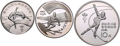 Olympische Spiele 1984 - Coins, medals and paper money