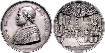 Papst Pius IX. 1846-1878 - Monete, medaglie e cartamoneta