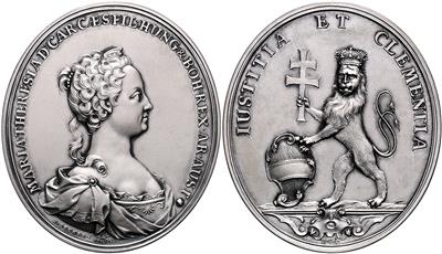 Prägungen des Wiener Hauptmünzamtes u. a. - Mince, medaile a papírové peníze