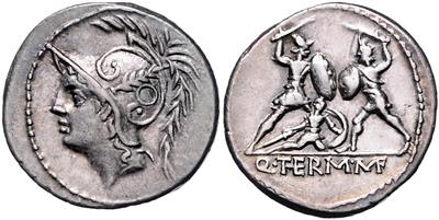 Q MINUCIUS THERMUS M F - Münzen, Medaillen und Papiergeld