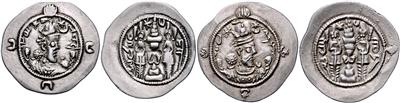 Sasaniden - Mince, medaile a papírové peníze