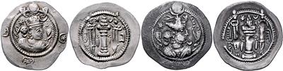 Sasaniden, Kavadh I. 488-496 und 499-531 - Mince, medaile a papírové peníze