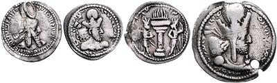 Sasaniden, Shapur I. 241-272 - Mince, medaile a papírové peníze