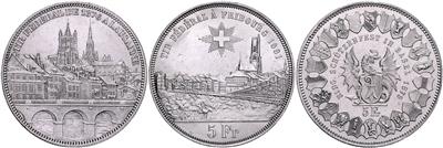 Schweiz - Mince, medaile a papírové peníze