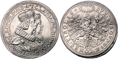 Eh. Leopold und Claudia von Medici - Münzen