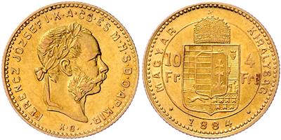 Franz Josef I. GOLD - Mince