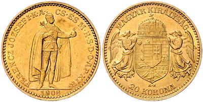 Franz Josef I. GOLD - Münzen