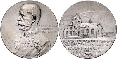 Freiwaldau, IV. schlesisches Landesschießen unter dem Protektorat von Eh. Rainer vom 29. Juni bis 9. Juli 1911 - Coins