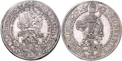 Johann Ernst v. Thun und Hohenstein - Coins
