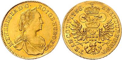 Maria Theresia GOLD - Münzen