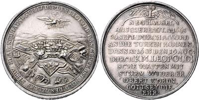 Neuhäusel, Rückeroberung von den Türken 1685 - Coins