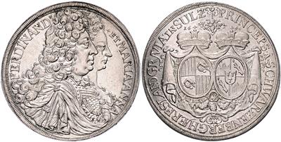 Schwarzenberg, Ferdinand Wilhelm Eusebius 1683-1703 - Mince
