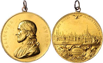 Stadt Wien, Große Salvatormedaille, Typ Karl Lange (1806-1856) - Monete