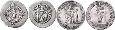 (ca. 12 Stk.) Sasaniden - Münzen