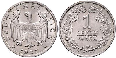 1 Mark und 1 Reichsmark - Mince