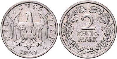 2 Reichsmark - Münzen