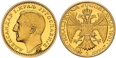 Alexander I. 1921-1934 GOLD - Münzen
