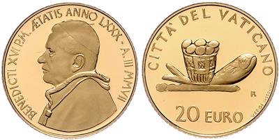 Benedikt XVI. 2005-2013 GOLD - Monete