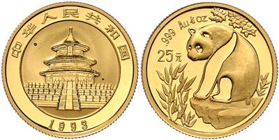 China, Volksrepublik GOLD - Münzen