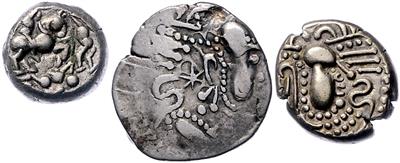 Indo Sasaniden/Saindhava/Chalukya/A bhira/Chapa Serie von Saurashtra und Gujarat (ca. 800-950 - Münzen