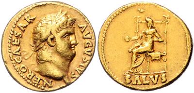 Nero 54-68 GOLD - Münzen