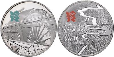 Olympische Spiele London 2012 - Coins