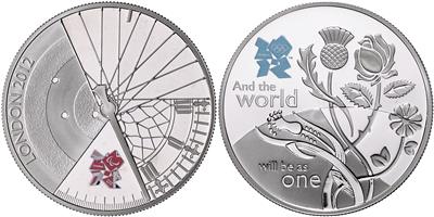 Olympische Spiele London 2012 und andere Olympische Themen - Coins