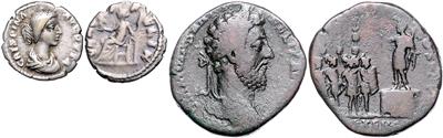Römische Kaiserzeit, Commodus und Crispina 180-192 - Mince