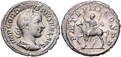 Römische Kaiserzeit, Gordianus III. 238-244 - Münzen
