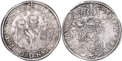 Sachsen, A. L., Christian II., Johann Georg und August 1591-1611 - Coins