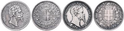 Sardinien, Vittorio Emenuele II. 1849-1861 - Münzen
