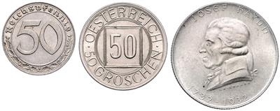 1./2. Republik - Münzen und Medaillen