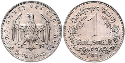 1 Reichsmark 1939 B, Wien - Coins and medals